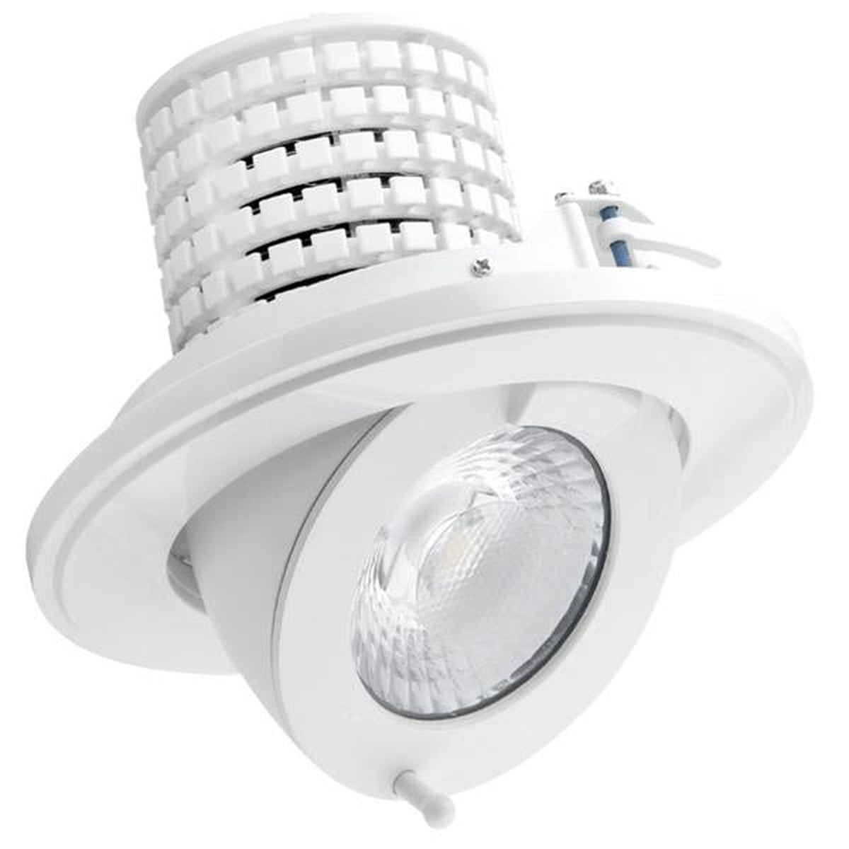 Shop95 LED-inbouwlamp met verstelbare lichtopbrengst, 158 mm diameter - 36 W - 3000 K - 3020 lm - dimbaar - IP20