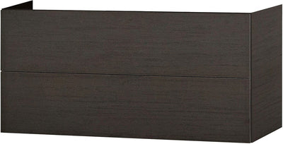 Onderkast 2 Laden 120cm Push-Open Wengé