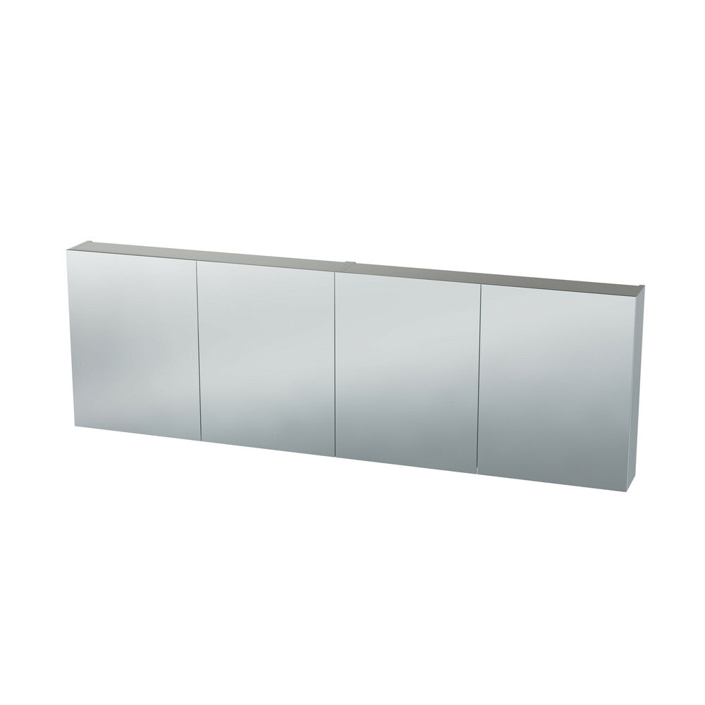 Van Marcke Nebulo Luxe armoire de toilette L2000xH650xP178 4 portes-miroir double face white matt