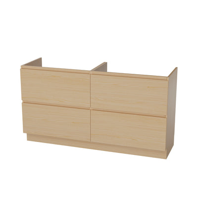 Van Marcke Ventus Tre sous-meuble L1400xH880xP495mm 4tiroirs desert ash