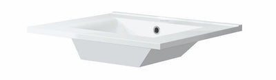 BASIN FORM 61X46CM WHITE PORCELAIN