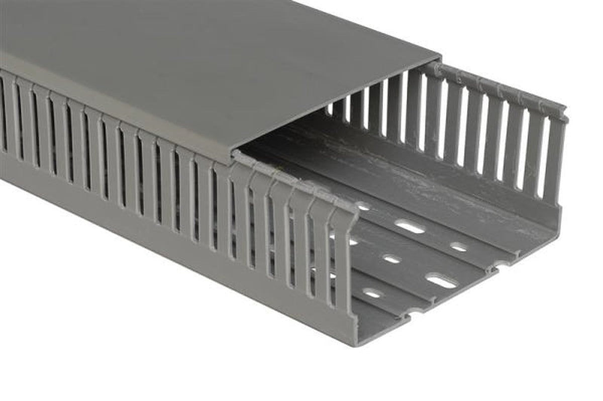 Kabelgoot, 80 mm breed x 60 mm hoog