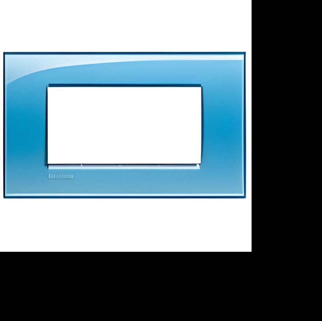 Plaque rectangulaire LivingLight 3x2 modules Bleu
