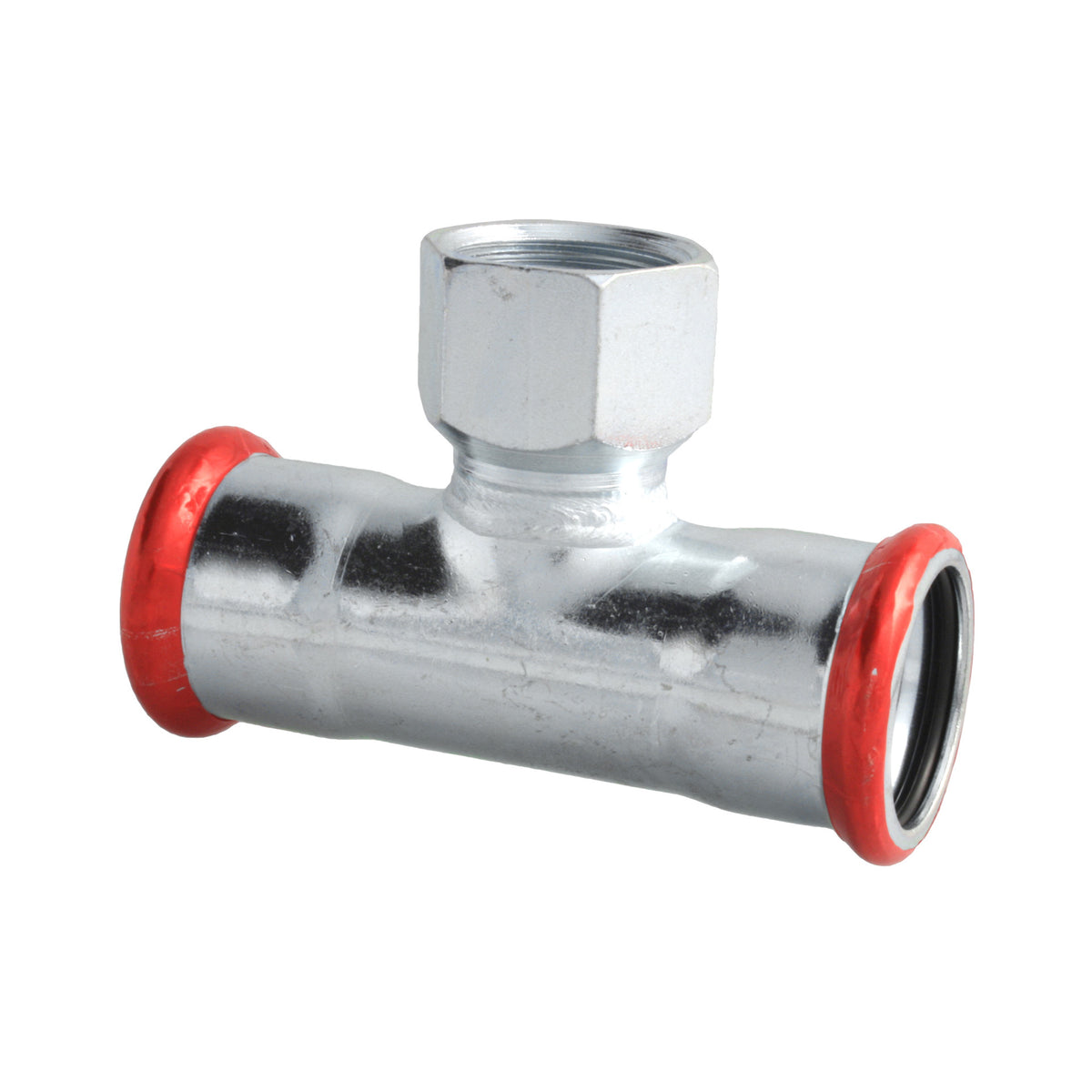PRESS ACIER 'M 'GALVANISÉ T 22 X 1/2F X 22 MM C42PELBP