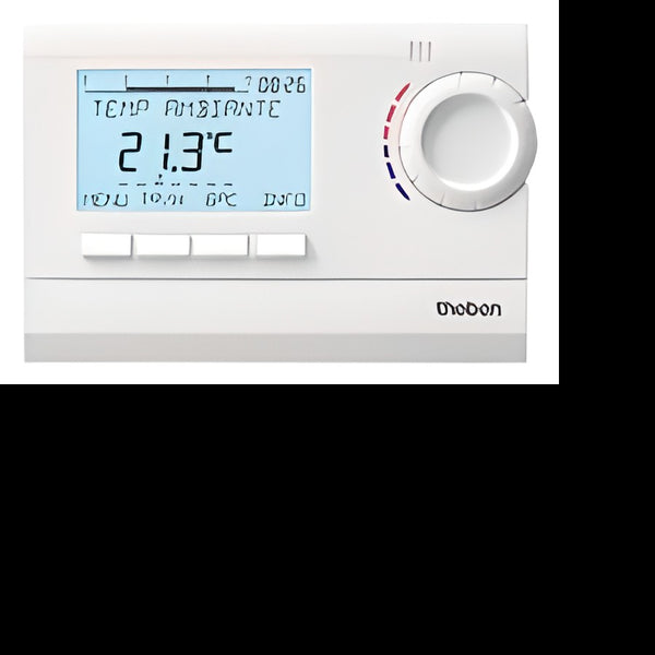 Thermostat à horloge digital 24 heures / 7 jours 2 x 1.5V 1CO 6A