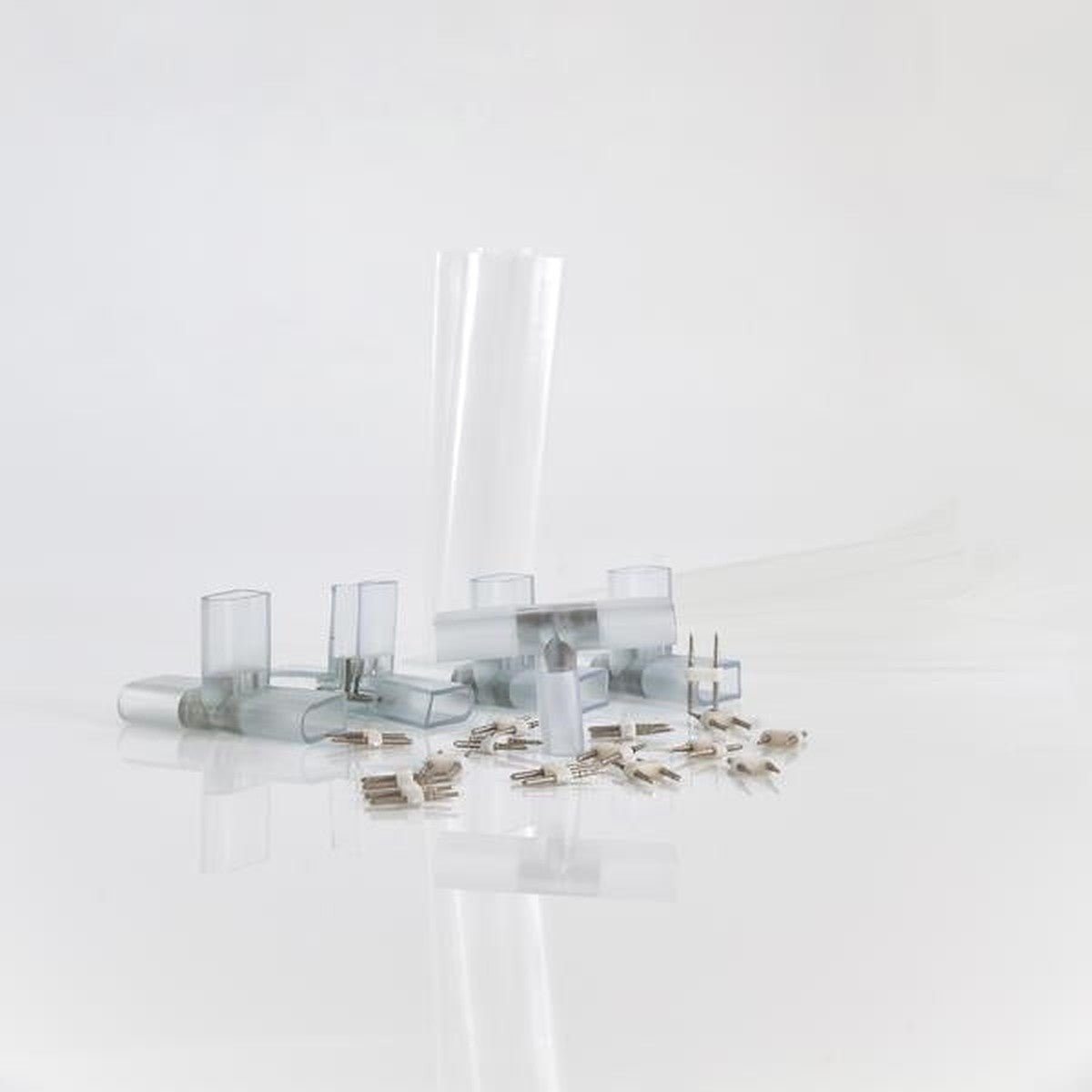 T-connector for neon light rope, set of 5 pieces