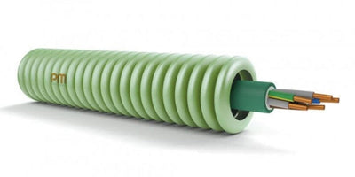 Pre-wired conduit xgb 3G2.5 diameter 20mm full Lsoh in 100m roll CPR class: CCA s1d2a1