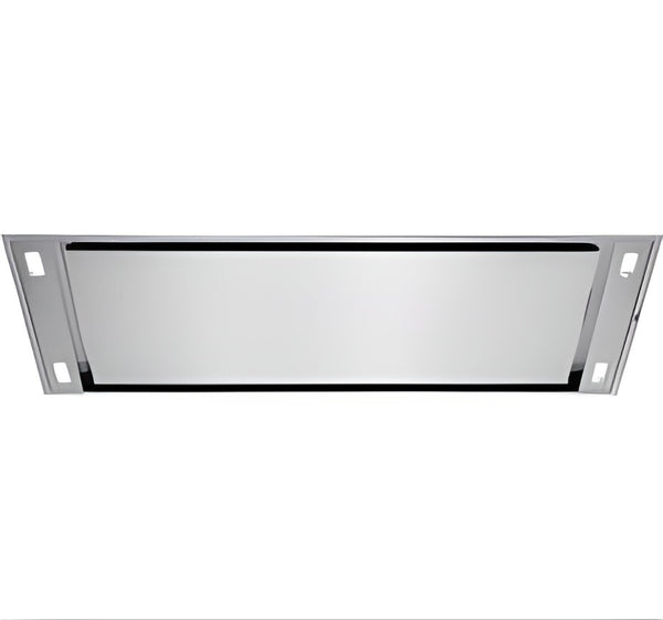 Hotte plafond Sky spot 90cm avec éclairage Led Inox