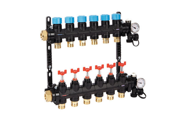 Henco distri compo 4/4 débitmètre thermo vanne rempli/vidange purgeur air 3