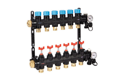 Henco distri compo 4/4 débitmètre thermo vanne rempli/vidange purgeur air 9