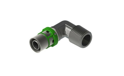 Knie 90° Skinpress voor meerlagenbuis 32 mm