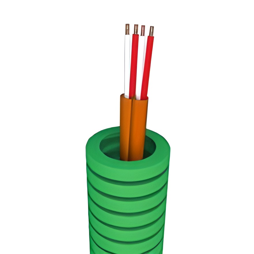 Pyrolyon F3 voorgemonteerde buis, 4 x 2 x 0,9, 20 mm diameter, Lsoh, op een rol van 100 m