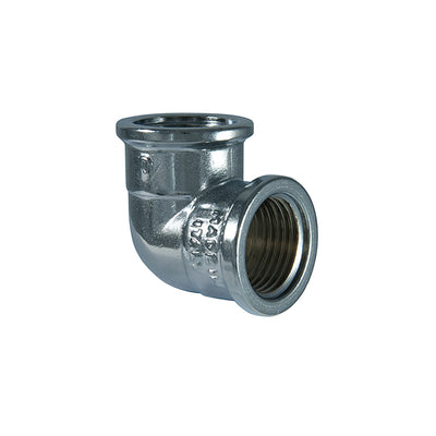 COUDE LAITON CHROME 2090 1/4FF