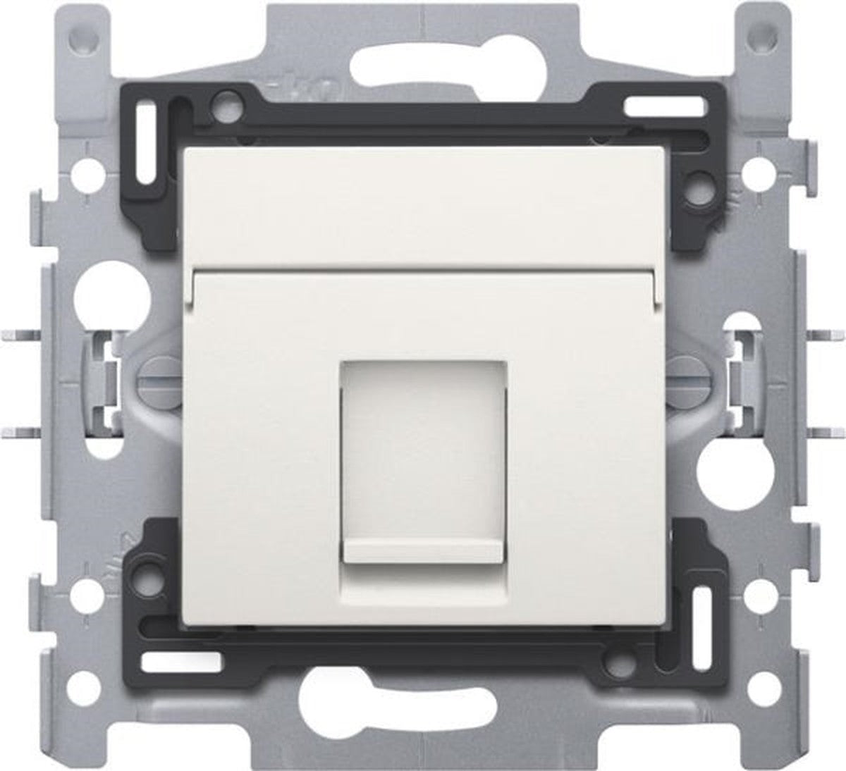 Part 1 RJ45 UTP Cat5E connection, ready for PoE++, flat model...