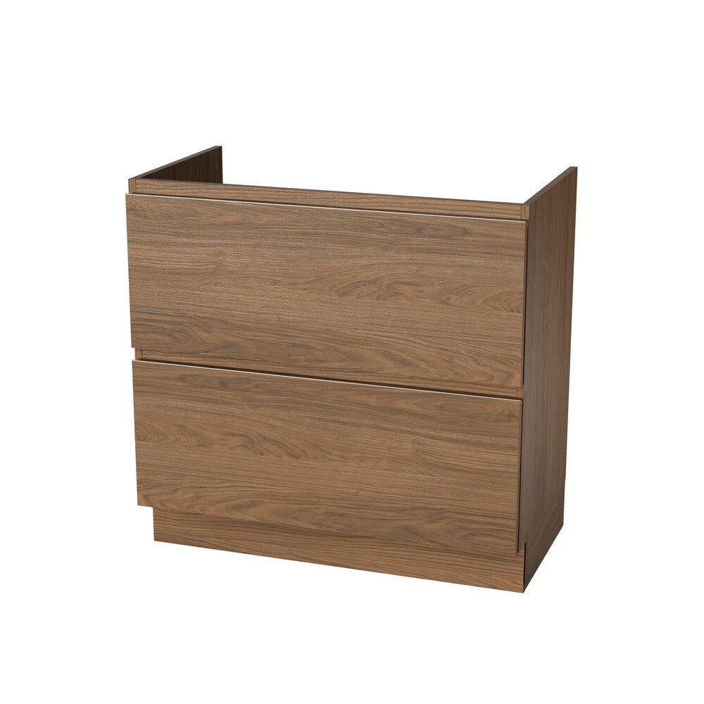 Van Marcke Fortitudo 45 Tre sous-meuble L900xH880xP455mm 2tiroirs Castello Oak Brown