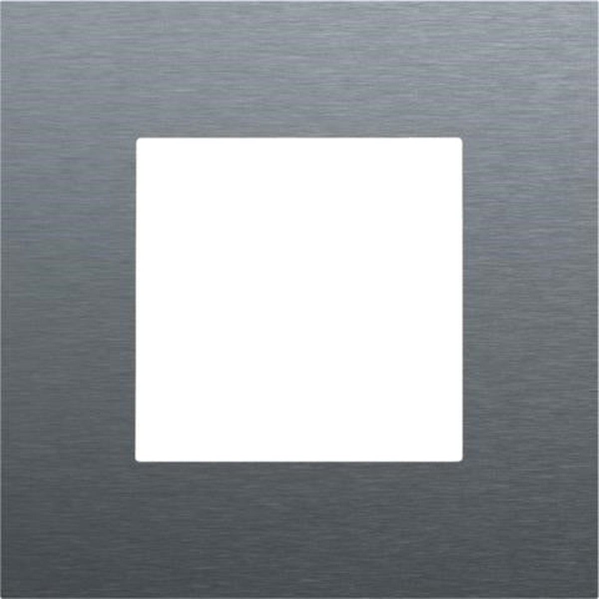 Plaque simple Alu Steel