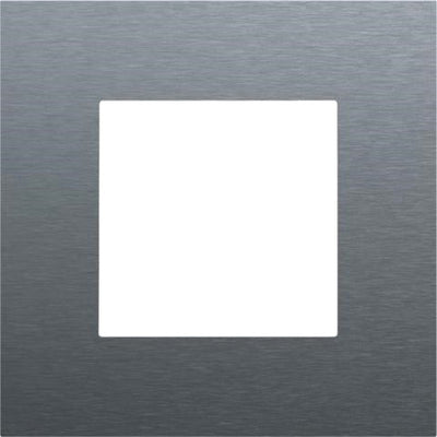 Plaque simple Alu Steel