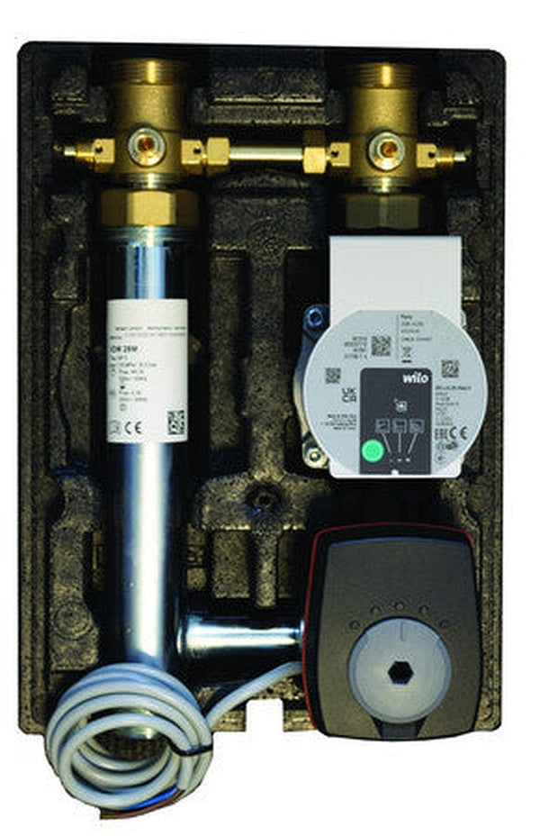 Groupe de pompe Bulex Classe A avec vanne mélangeuse 1"