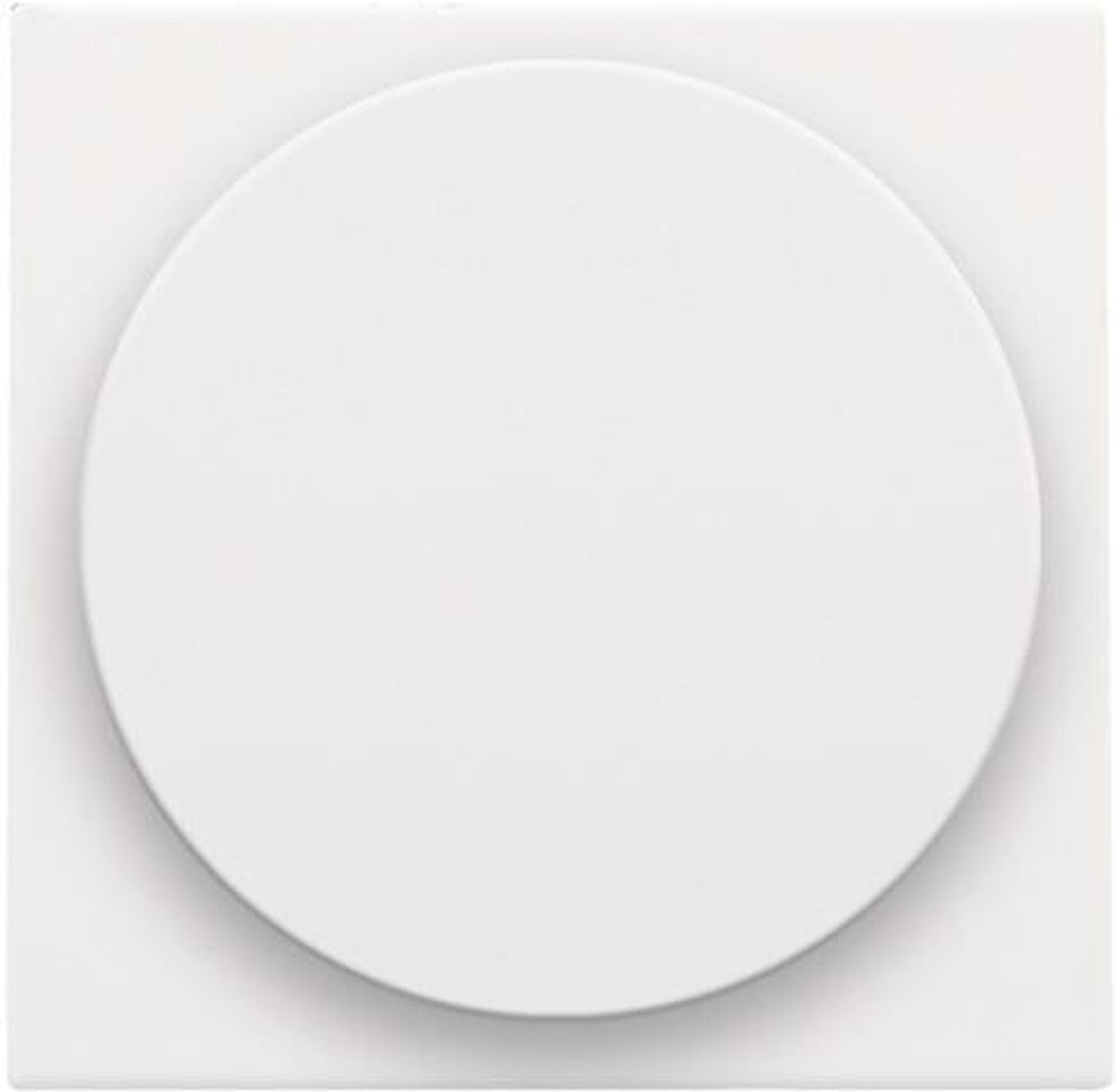 Finishing set for universal rotary dimmer or extension White