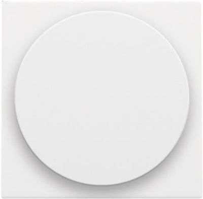 Finishing set for universal rotary dimmer or extension White