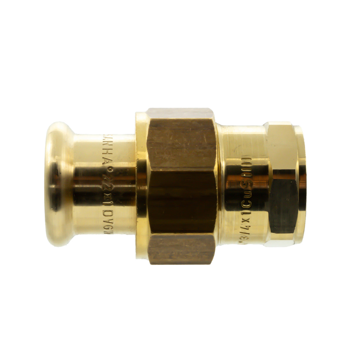 RACCORD UNION JOINT PLAT 7330 3/4FX22 (RÉF SANHA 8330G 3/4X22)