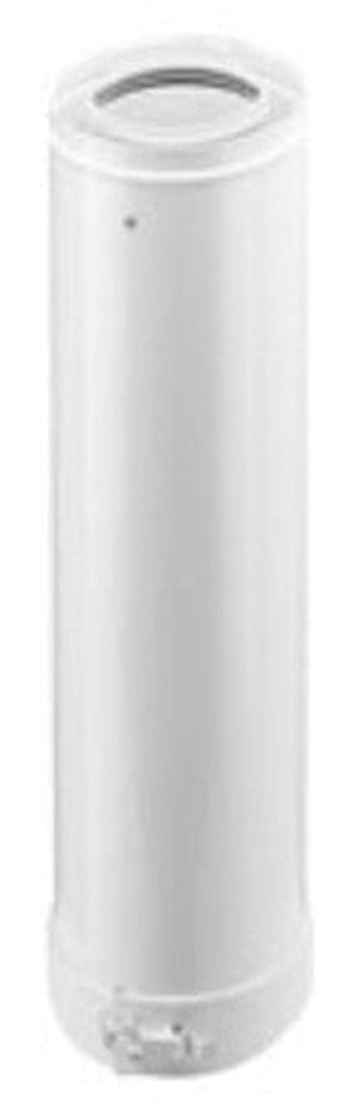 Concentric preformed bend 2-way D60/100 0.5 m