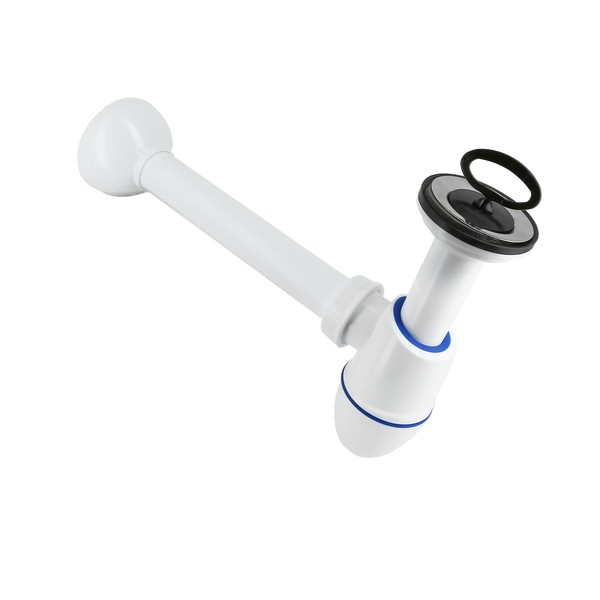 Siphon à bouchon plastique