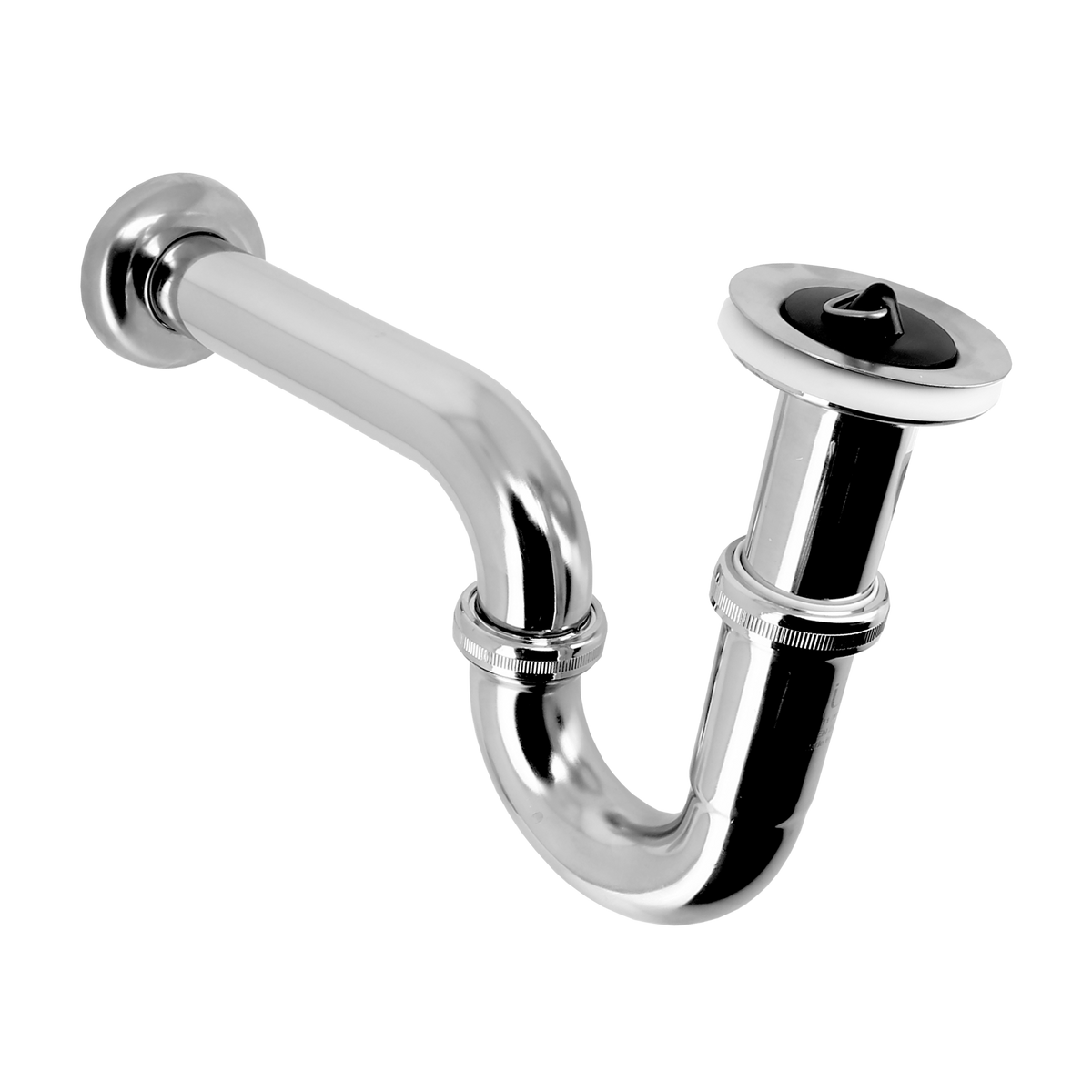 Siphon universel chromé