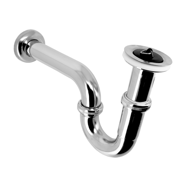 Siphon universel chromé