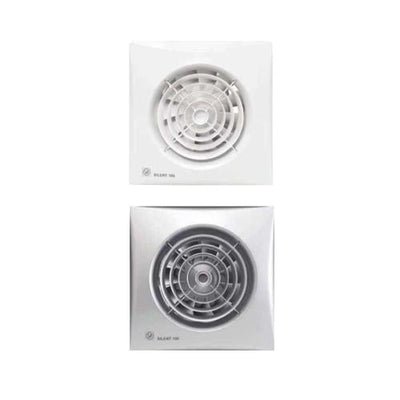 Badkamer afzuigventilator van 280 m³/u + stille hygrometer