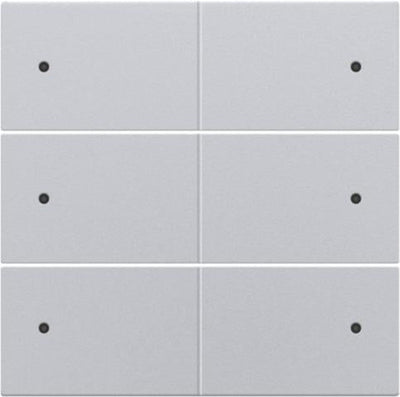 Set de finition pour bouton - poussoir sextuple libre de potentiel 24V avec Led Sterling