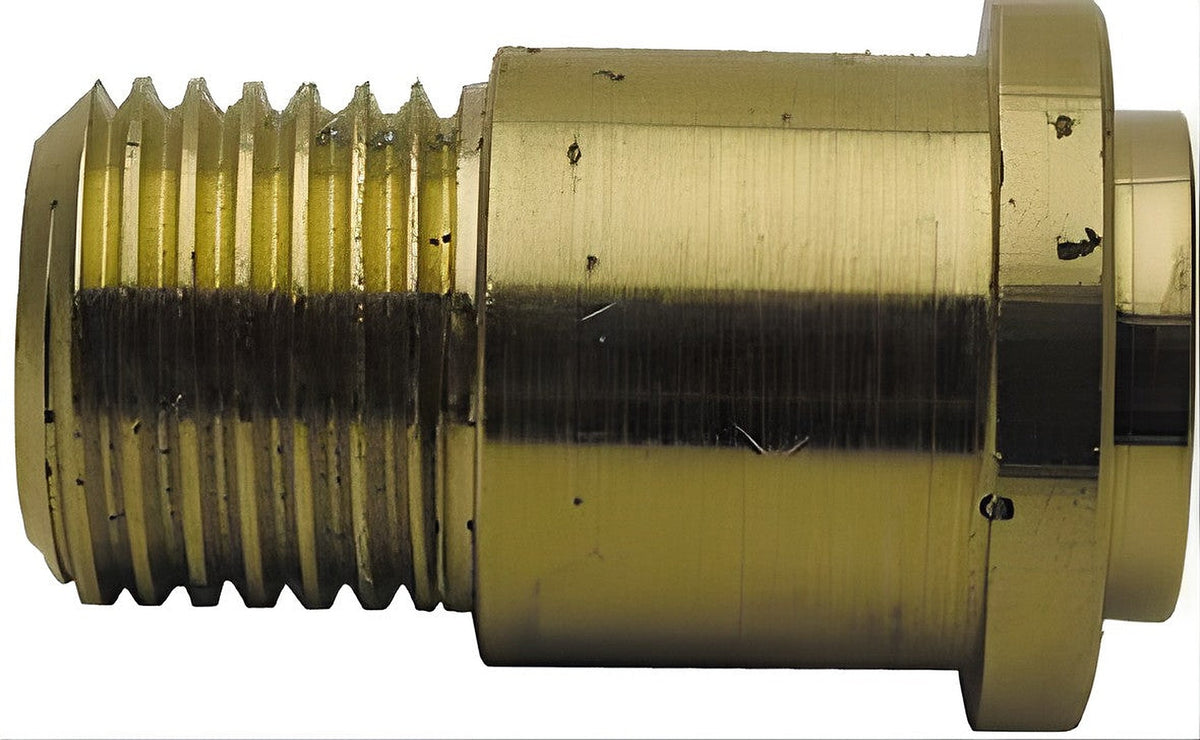 Flat Small Gas Bottle Connection 1/4"M