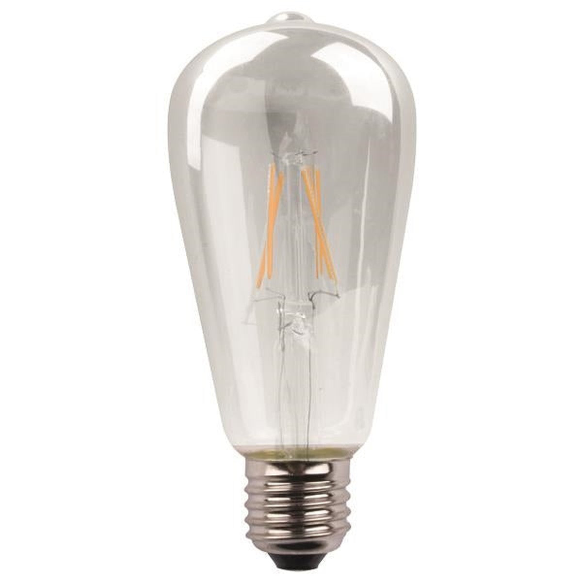 Lampe Led St64 crossed filament 11W E27 3000K 220 - 240V dimmable clair