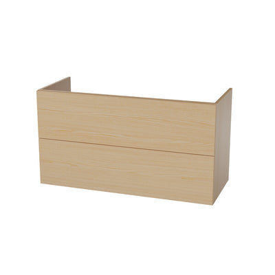Van Marcke Novo 45 Due sous-meuble L1000xH650xP455mm 2tiroirs Desert Ash