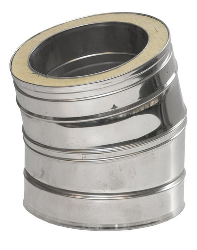 Dinak DW 042 bocht 30° D80 rvs 316L/304 0,4mm 3cm isolatie met pakking