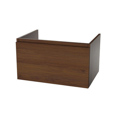 Van Marcke Ventus Uno sous-meuble L700xH400xP495mm 1tiroir walnut afterglow