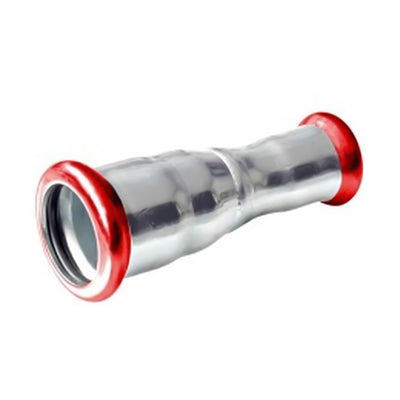 PRESS ACIER 'M 'GALVANISÉ RACCORD DROIT RÉDUIT 28 X 18MM