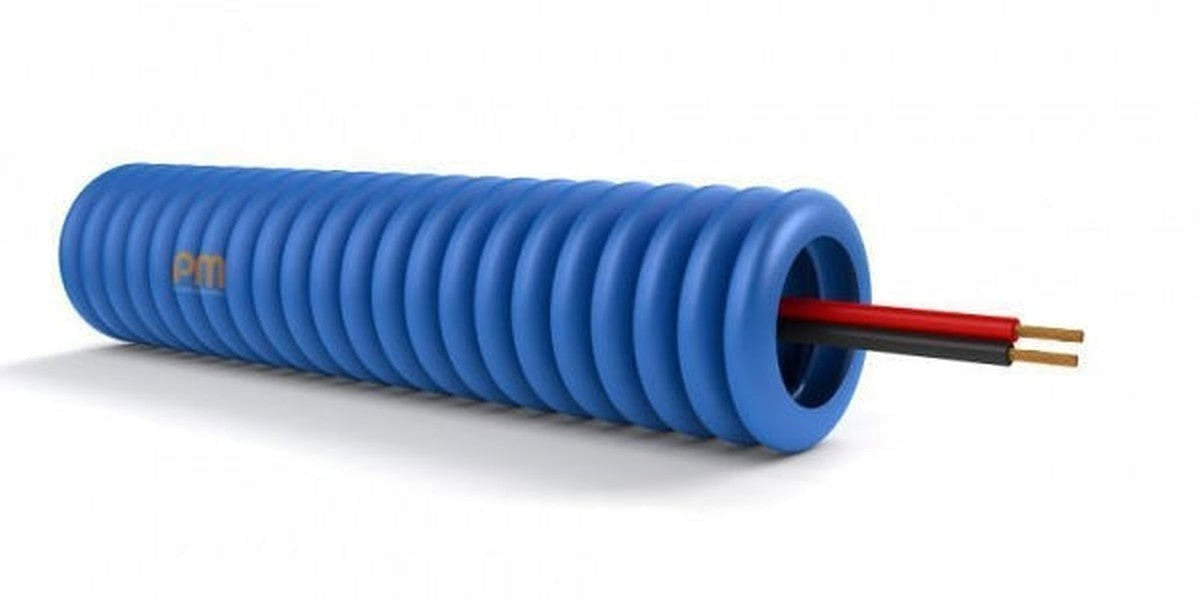 Tube précâblé haut - parleur 2 x 1.5 diamètre 16mm en bobine de 500m