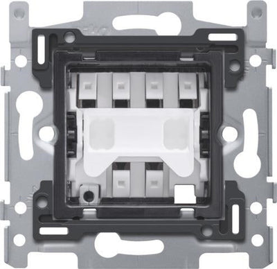 Base for a two-way switch, 10 AX / 250Vac, quick connection, screw fixing, for use