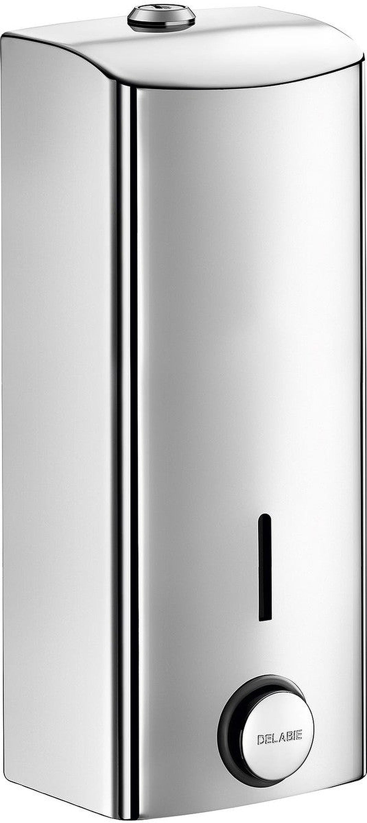 DELABIE WALL-MOUNTED SOAP DISPENSER 1L SS BR.