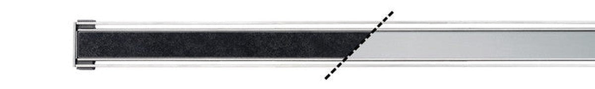 Tileable shower drain grate 800 mm