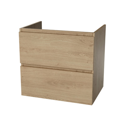 Van Marcke Ventus Due sous-meuble B600xH640xD495mm 2tiroirs Oak Hell