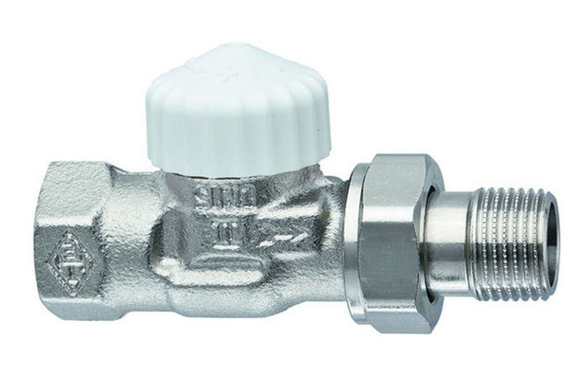 Robinet thermostatique droit Heimeier V-Exact II 3/8"F