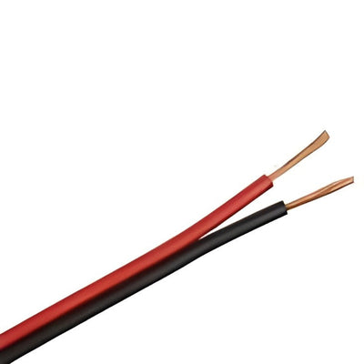 Câble haut-parleur 2x4 rouge/noir LSOH 100m