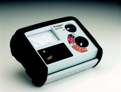 Insulation tester IP54 250V / 500V / 1000V, 1 Gohm, analog - digital