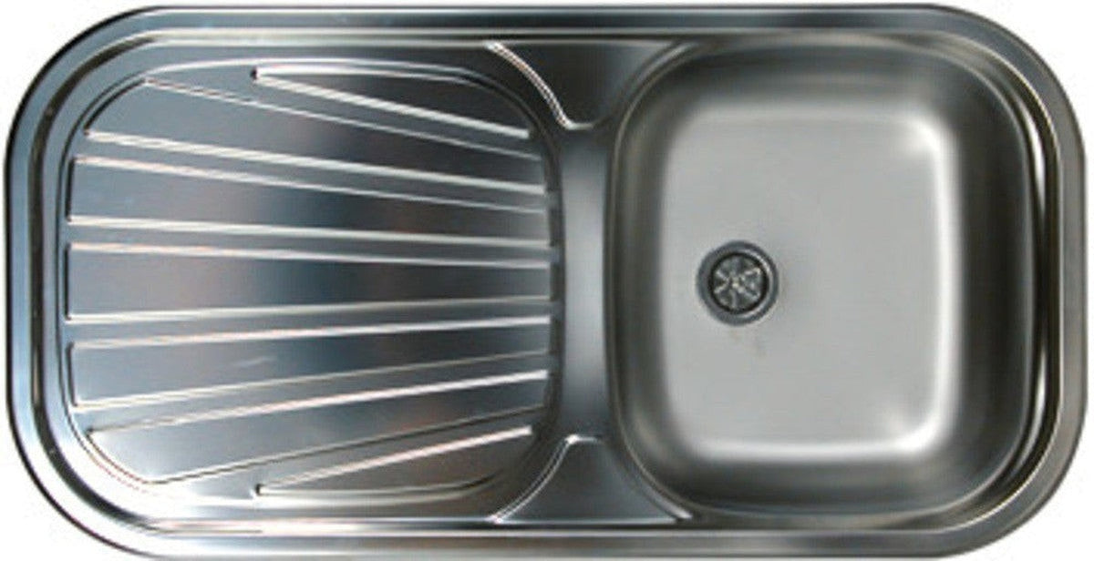 Isifix Symphonia évier encastrer 860x435mm 1 bac inox réversible