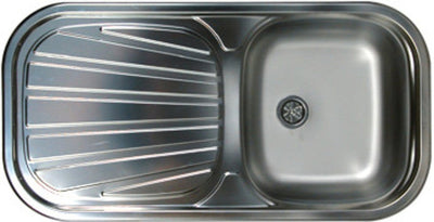 Isifix Symphonia évier encastrer 860x435mm 1 bac inox réversible