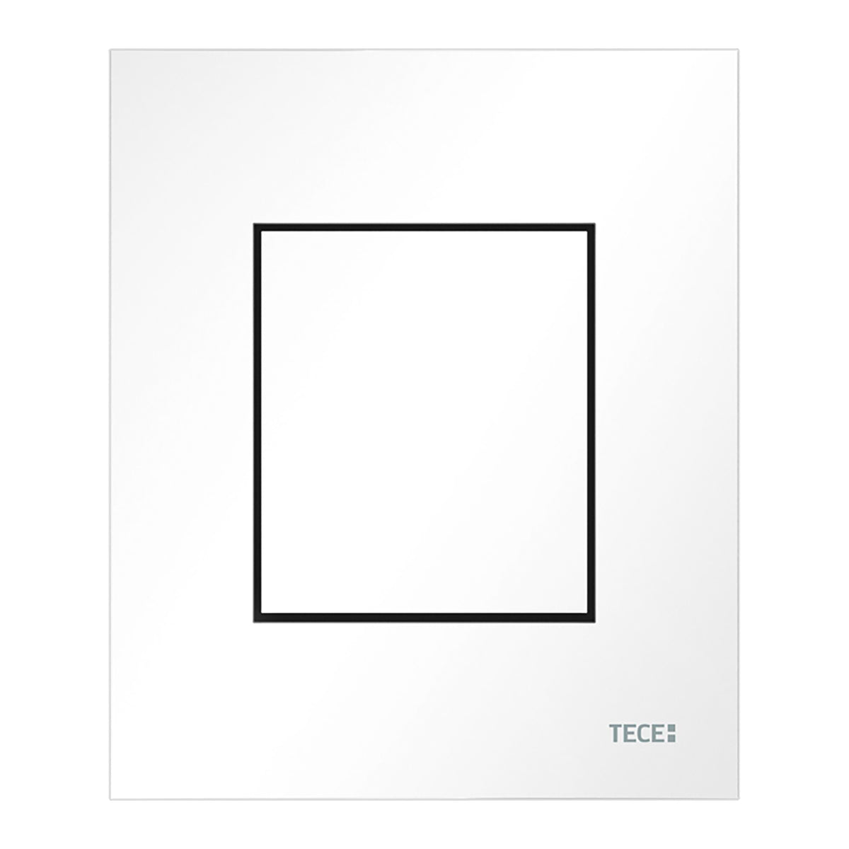 TECENOW - PLAQUE DE DÉCLENCHEMENT URINOIR - CARTOUCHE INCLUSE - BLANC BRILLANT