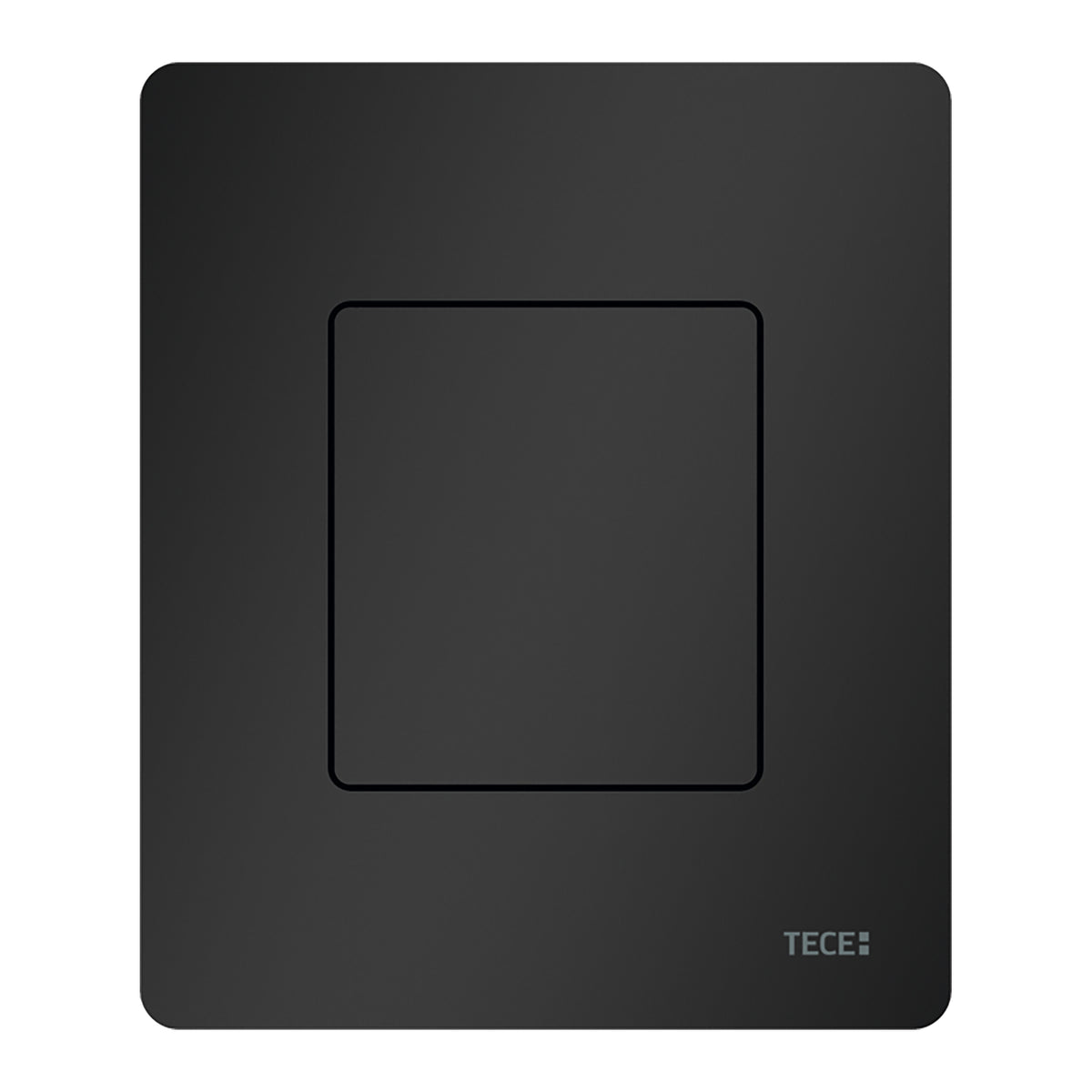 TECESOLID - PLAQUE DE DÉCLENCHEMENT URINOIR - CARTOUCHE INCLUSE - INOX - NOIR MAT