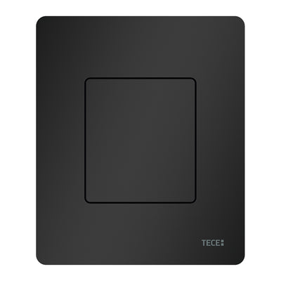 TECESOLID - PLAQUE DE DÉCLENCHEMENT URINOIR - CARTOUCHE INCLUSE - INOX - NOIR MAT
